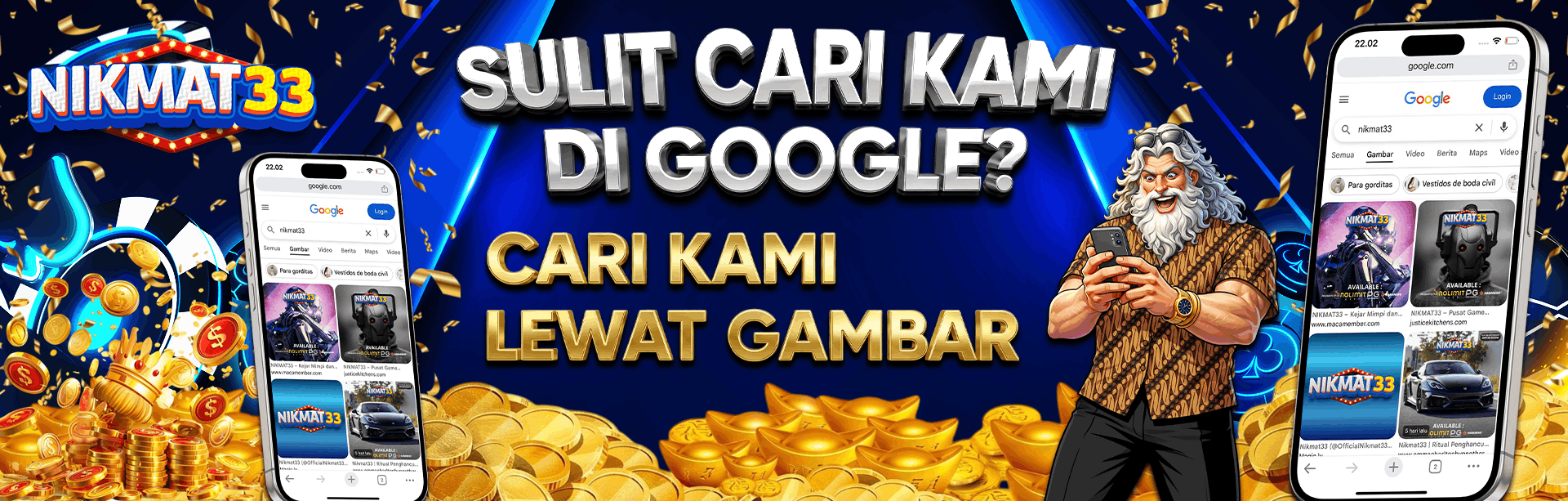 CARI KAMI DI GOOGLE